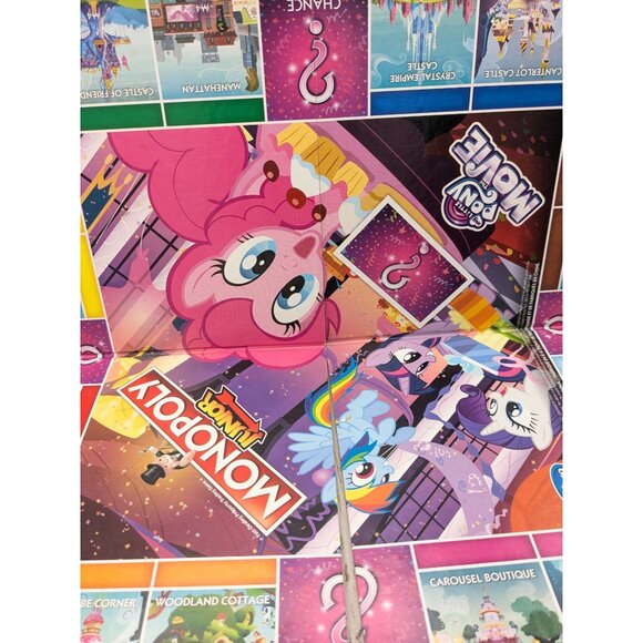 My Little Pony The Movie Monopoly Junior Game Replacement Board - Picture 3 of 4
